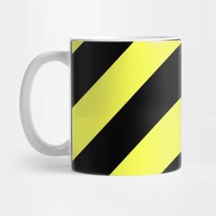 Black and Yellow Stripes Mug